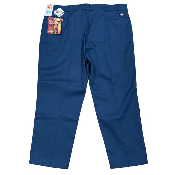 Dickies Mens 874 Original Fit Work Pants Size 48x30 Navy Blue NWT Scotchgard - Picture 2 of 9
